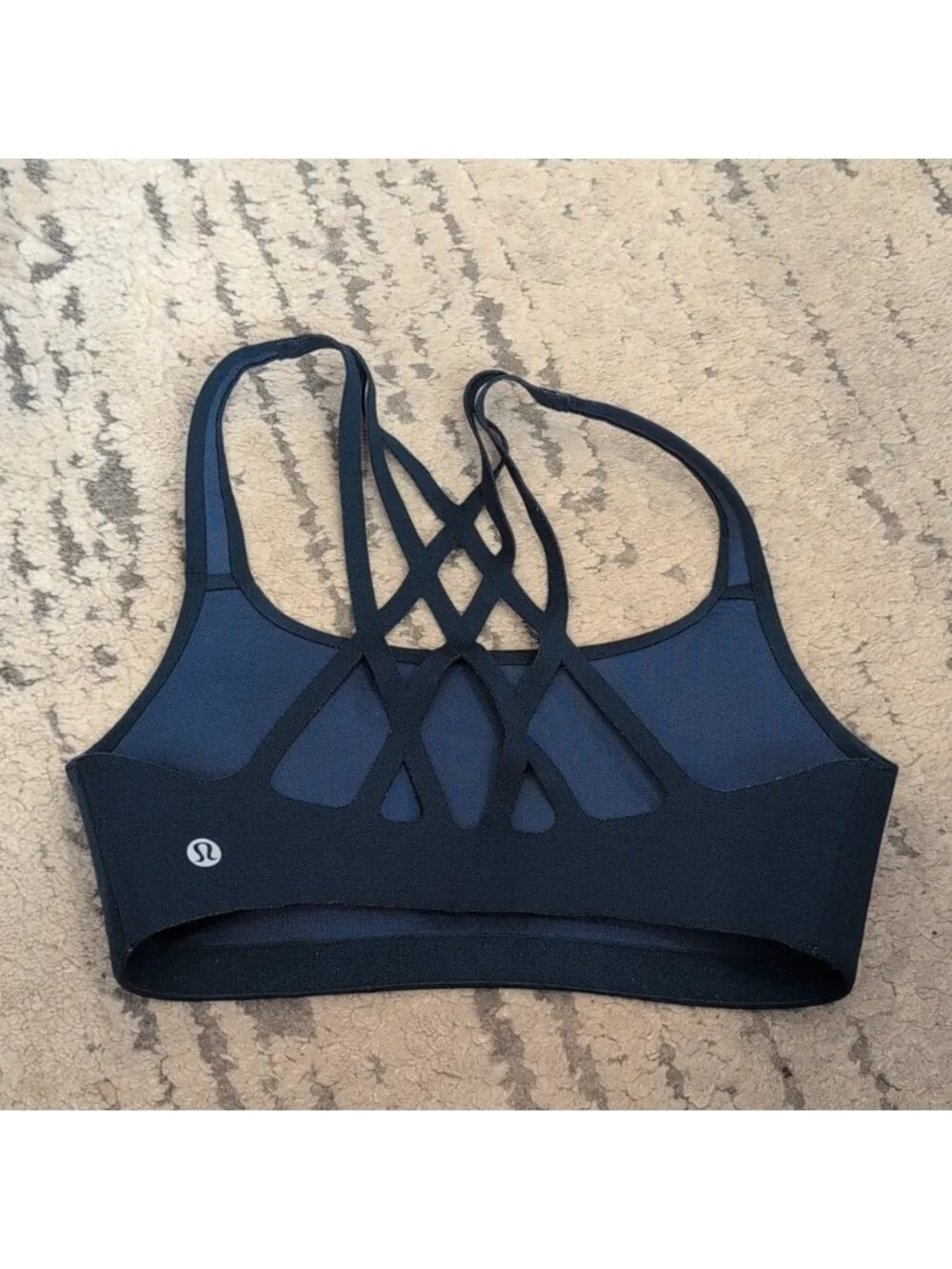 Lululemon Bring the Energy Bra Night Diver